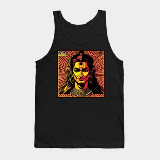 Dancing With Lord Shiva Vinyl Record Vol. 1 Tank Top